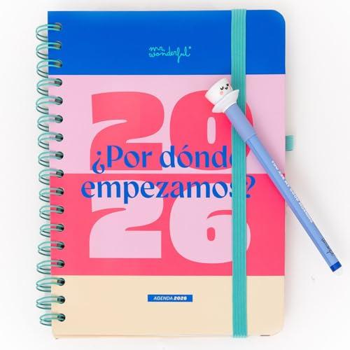 75% DESCUENTO Mr. Wonderful Agenda Anual Office 2026 Vista Semanal +… — 4,95 € -75%