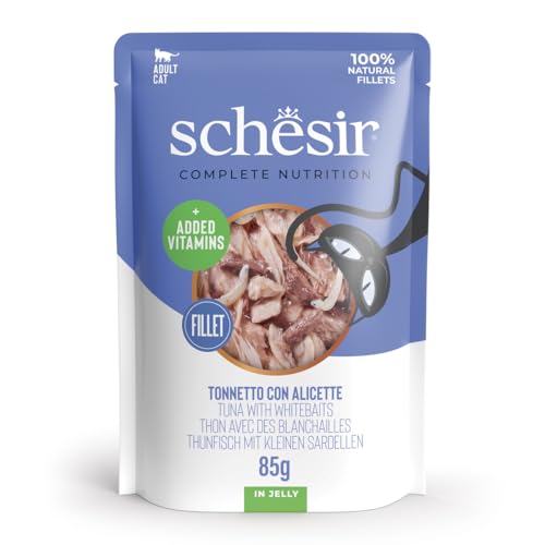 42% DESCUENTO Schesir, Atún con Pinzas en gelatina, alimento húmedo… — 12,34 € -42%