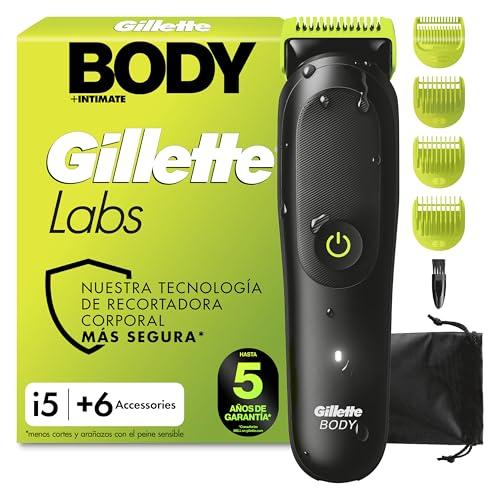 45% DESCUENTO GilletteLabs i5 Body + Intimate Afeitadora Corporal… — 37,99 € -45%
