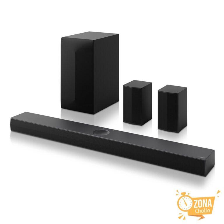Barra de sonido LG S70TR AI Sound Pro 4K, 5.1.1, 500W, HDR10, Dolby… — 169 € -66%