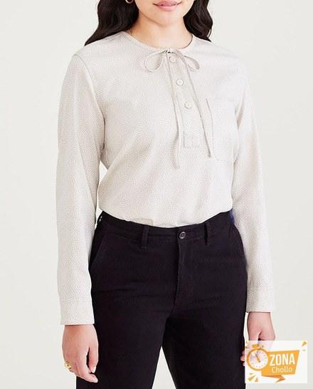 Blusa de mujer cuello redondo — 17,00€ € -81%