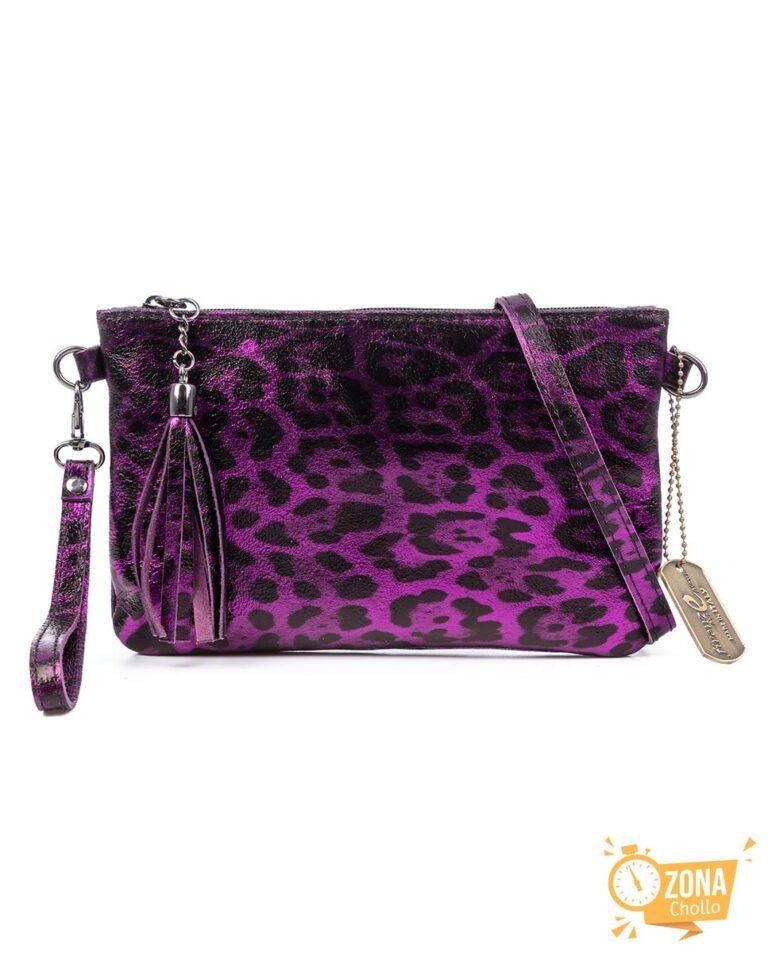 Bolso bandolera mujer de piel auténtica — 23,96€ € -80%