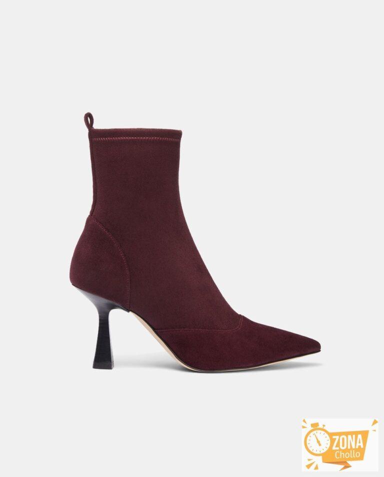 Botines Clara de mujer con puntera afilada y tacón embudo — 50,00€ € -80%