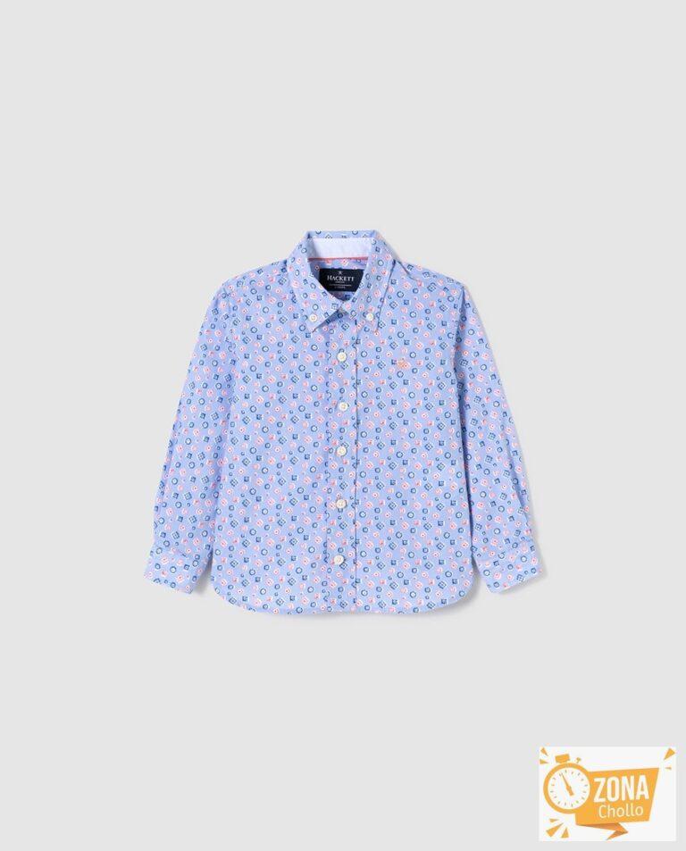 Camisa de niño con dibujos geométricos — 13,00€ € -81%