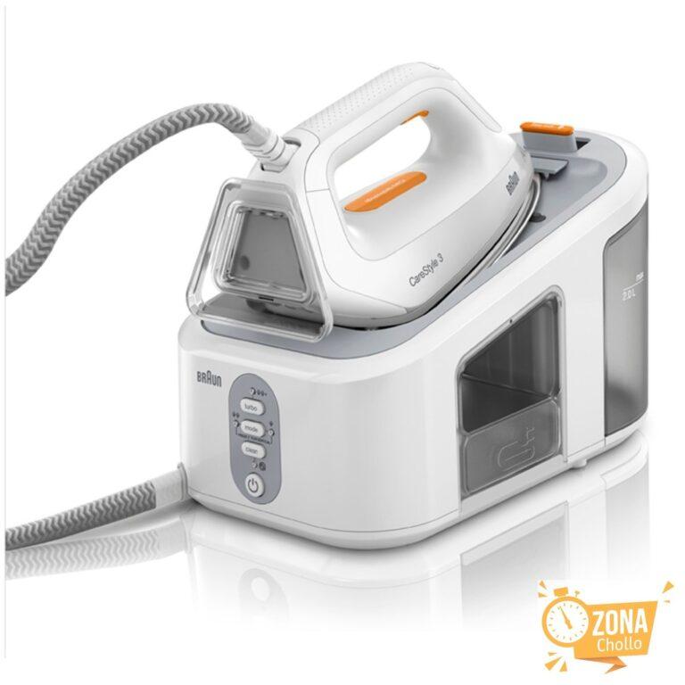 Centro de planchado Braun CareStyle 3 IS3132WH con depósito de agua… — 89 € -60%