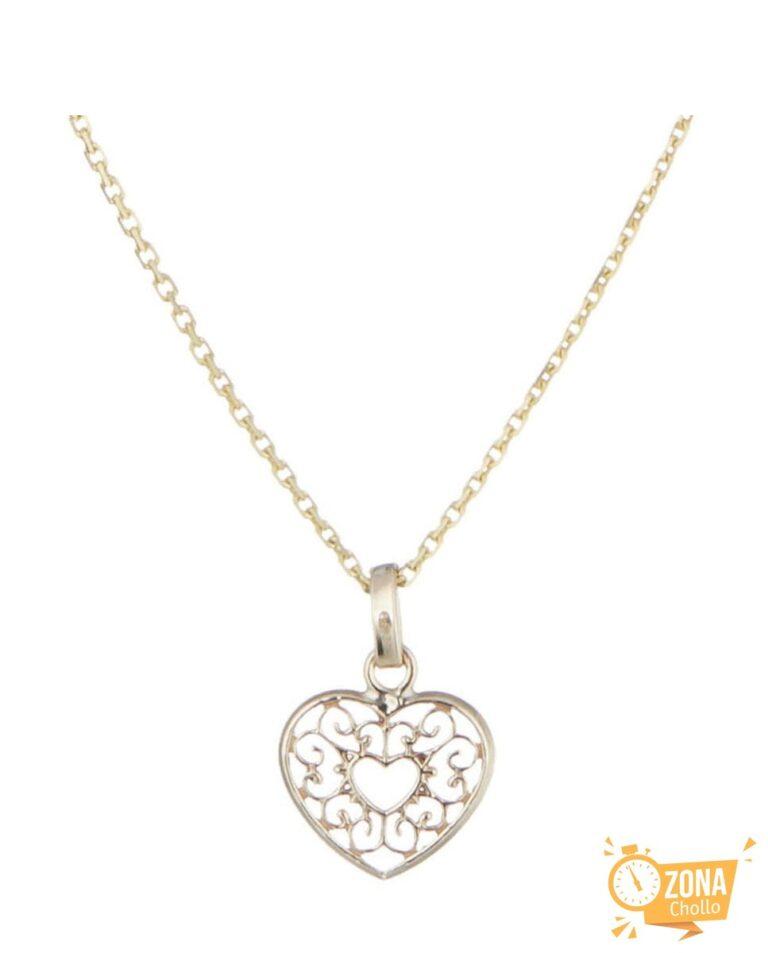 Colgante «C?urs arabesque» Or Jaune 375/1000 — 34,95€ € -83%