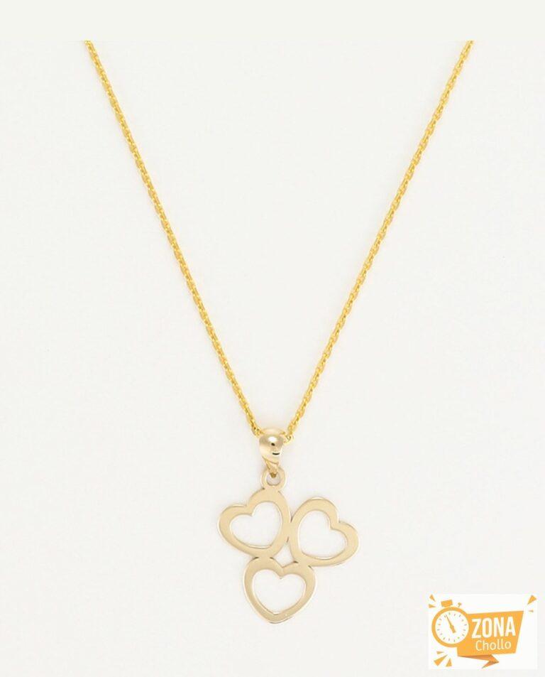 Colgante «Triple coeur» Oro amarillo — 54,95€ € -81%
