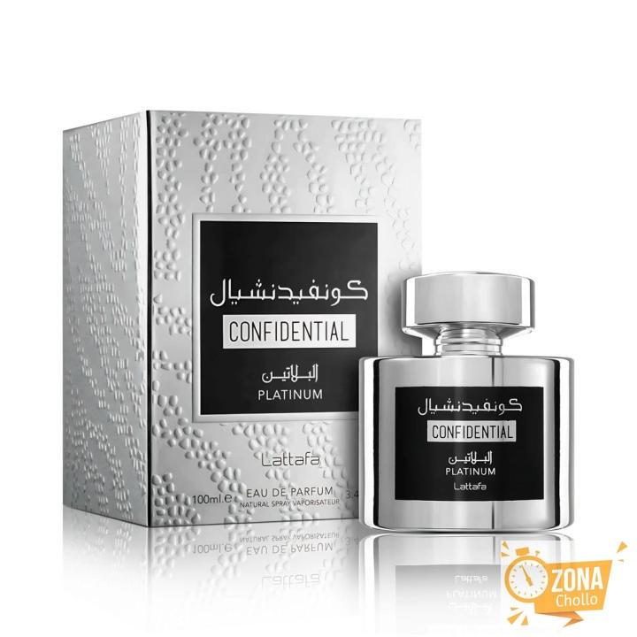 Confidential Platinum – Eau de Parfum – Hombre – 100 ml – Original — 19.9 €