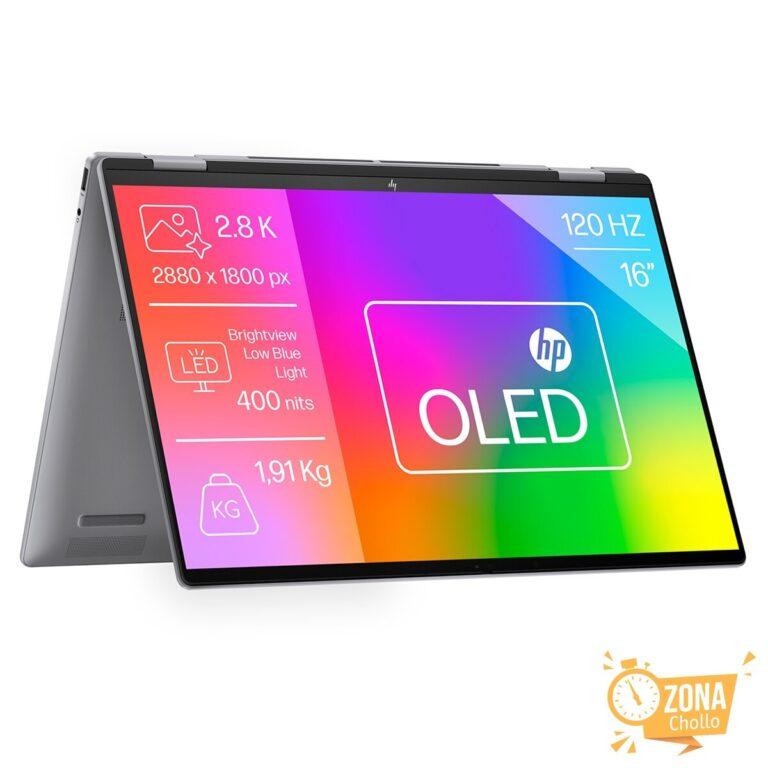 Convertible 2 en 1 HP ENVY x360 16-ad0000ns, Ryzen 7-8840HS, 16GB… — 499 € -61%