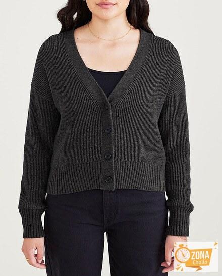 Cárdigan de mujer cropped de algodón — 23,00€ € -81%