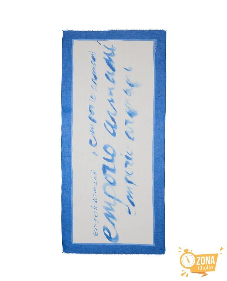Estola de mujer estampada con logo — 42,00€ € -80%