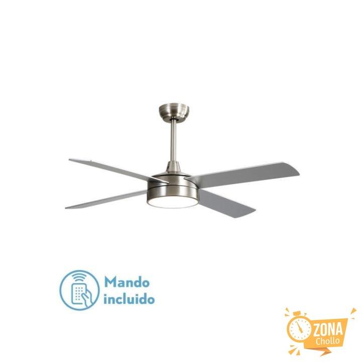 Fabrilamp – Ventilador Nevery 24w 2950lm Niquel 4 Asp 132d… — 174.34 €