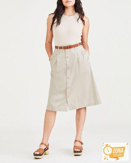 Falda de mujer midi — 19,00€ € -81%