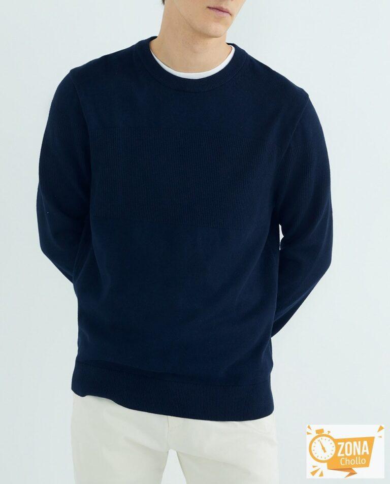 Jersey de hombre con el cuello redondo — 21,00€ € -81%