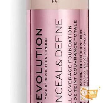 Make Up Revolution Conceal & Define Full Foundation F4 23Ml — 16.92 €