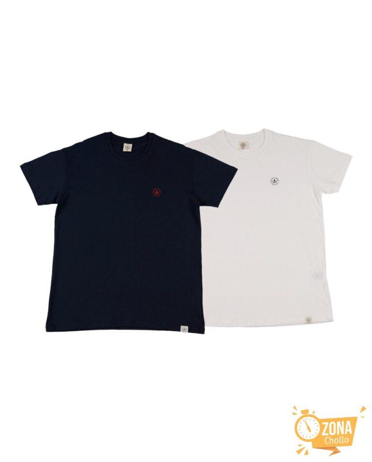 Pack 2 Camisetas hombre manga corta — 19,95€ € -80%