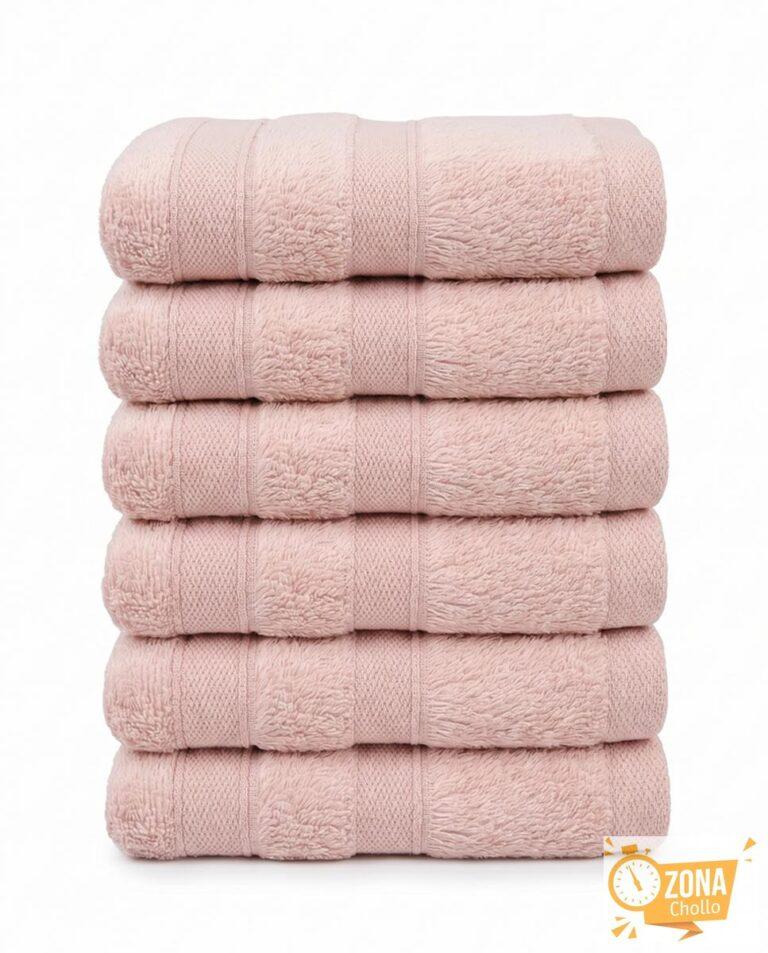 Pack 3 Toalla Tocador 500 Gr Ecocottone, extra suave — 10,00€ € -78%