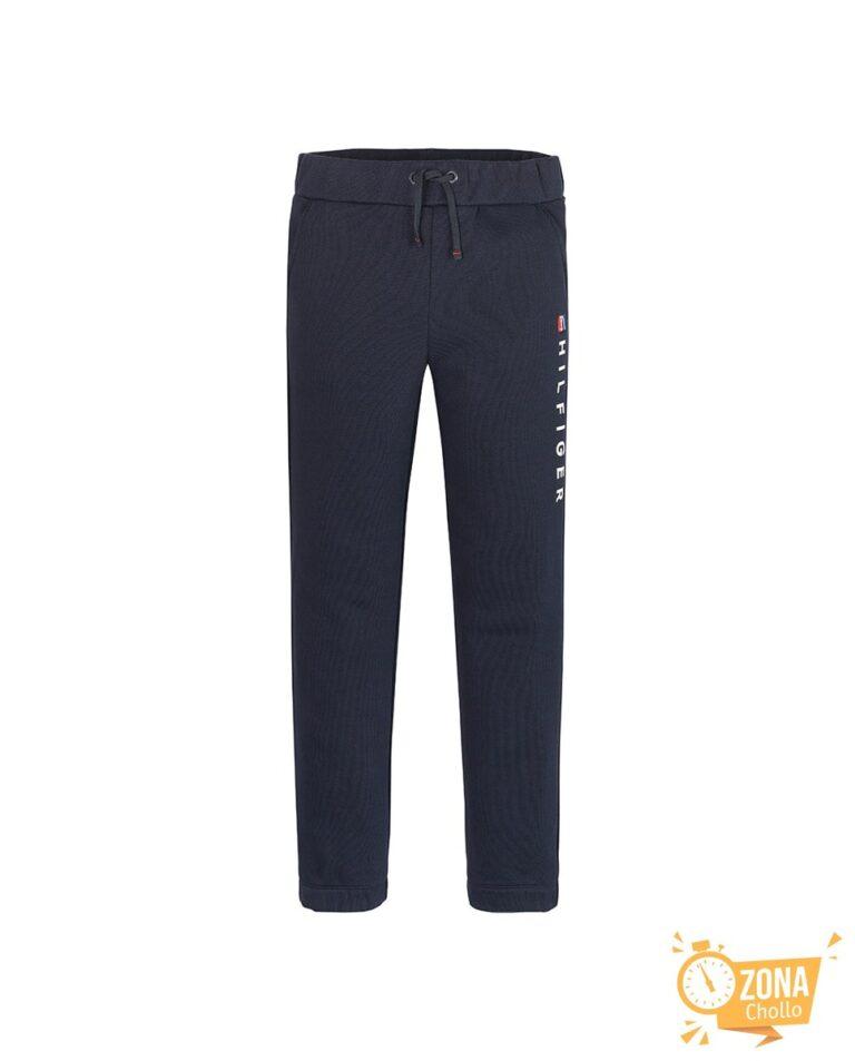 Pantalón deportivo de bebé niño Tommy Hilfiger en azul con logo… — 11,00€ € -82%