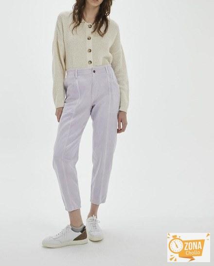 Pantalón baggy color lila — 13,00€ € -81%