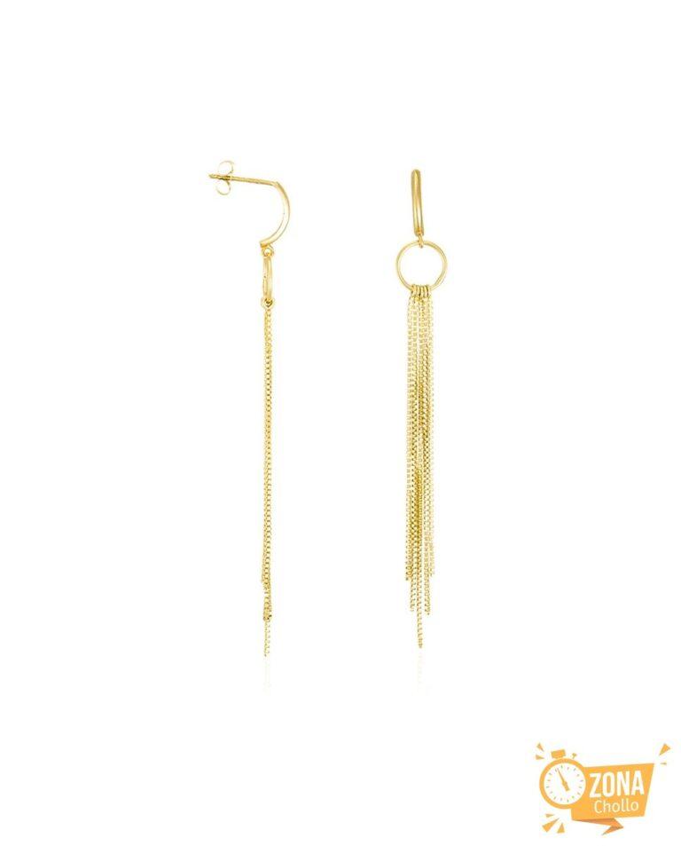 Pendientes «Cascade» oro amarillo 375/1000 — 209,00€ € -85%