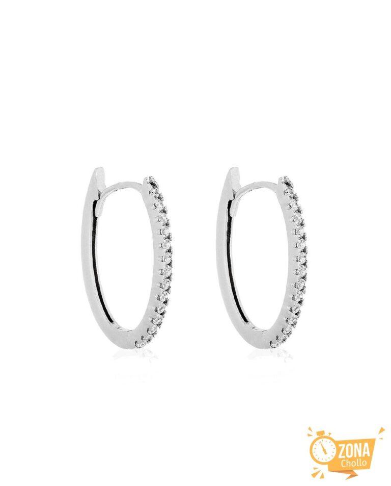 Pendientes «Alizée» Oro blanco — 169,00€ € -85%