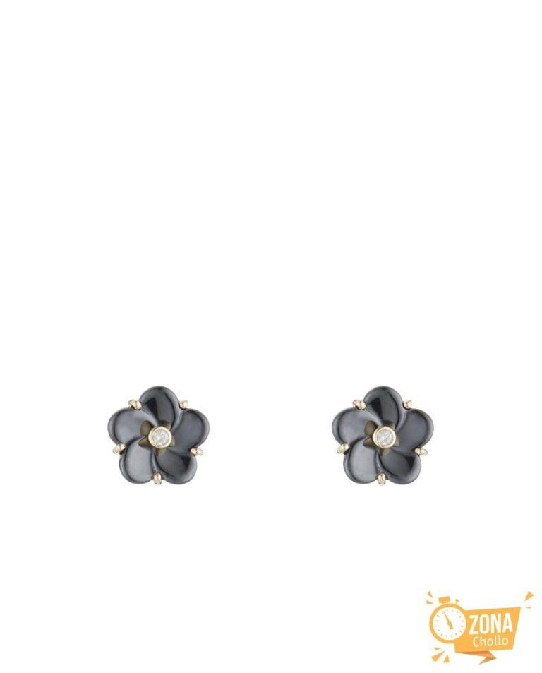 Pendientes «Fleur noir» Ceram Dia 0,04/2 — 179,00€ € -82%