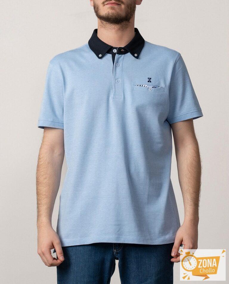 Polo estructura de hombre — 17,00€ € -80%