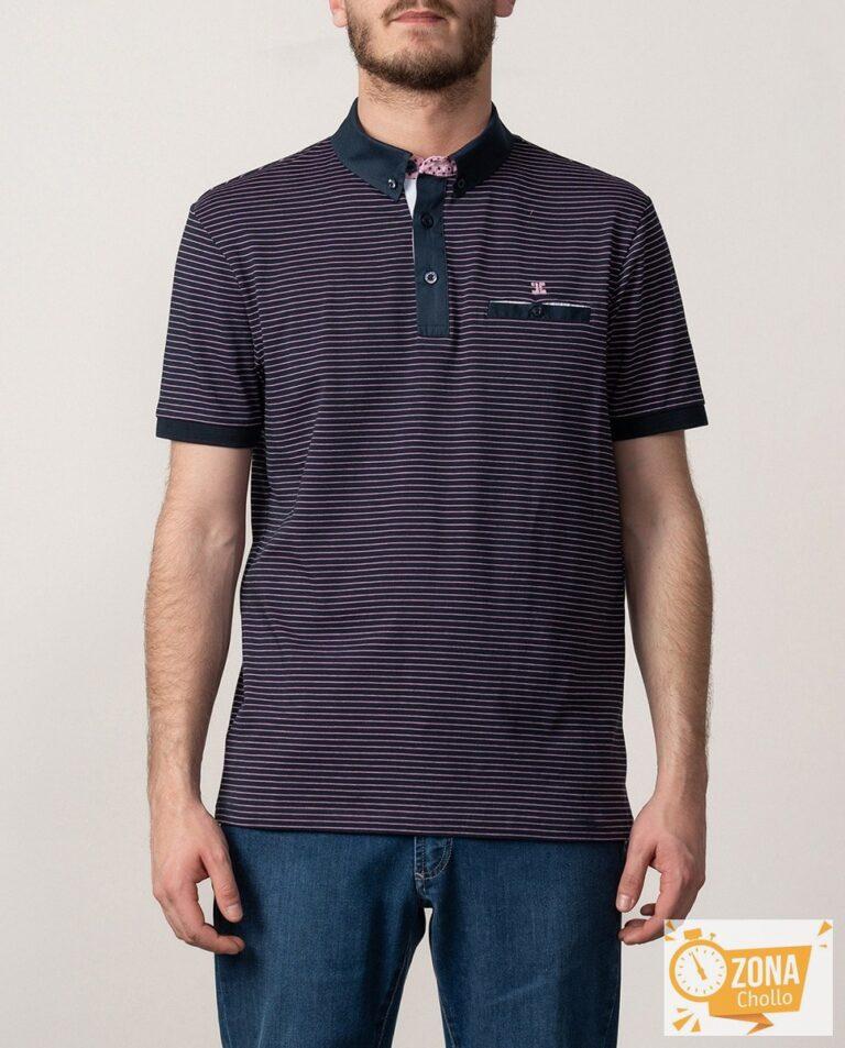 Polo rayas de hombre — 17,00€ € -80%