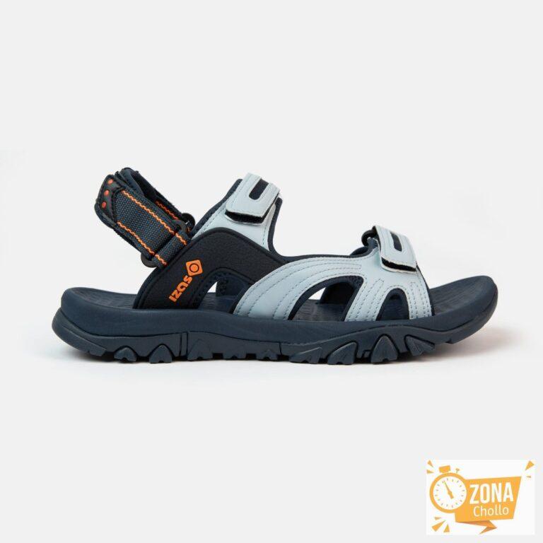 Sandalias deportiva unisex TYNE Izas Azul marino / Naranja · El…