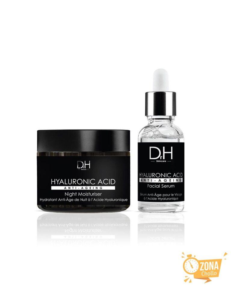 Sérum Facial Antiedad Ácido Hialurónico 30ml + Crema Hidratante de… — 44,95€ € -91%