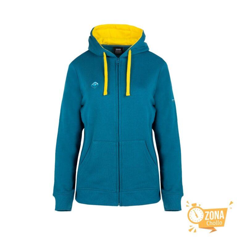 Sudadera de mujer RODHES JACKET W Izas Azul oscuro · El Corte Inglés
