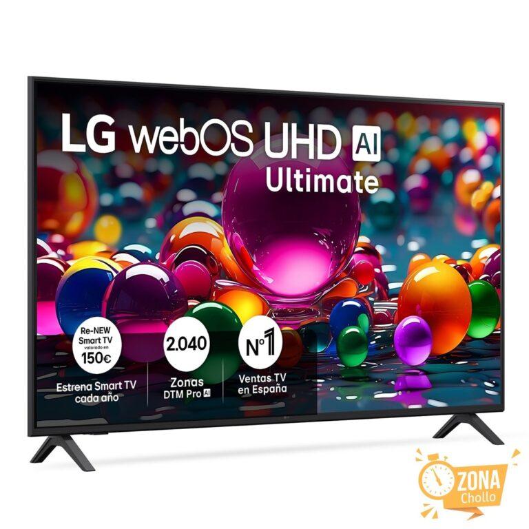 TV LED 139cm (55″) LG UHD Ultimate AI 55UA75006LA, 4K Smart TV… — 259 € -51%
