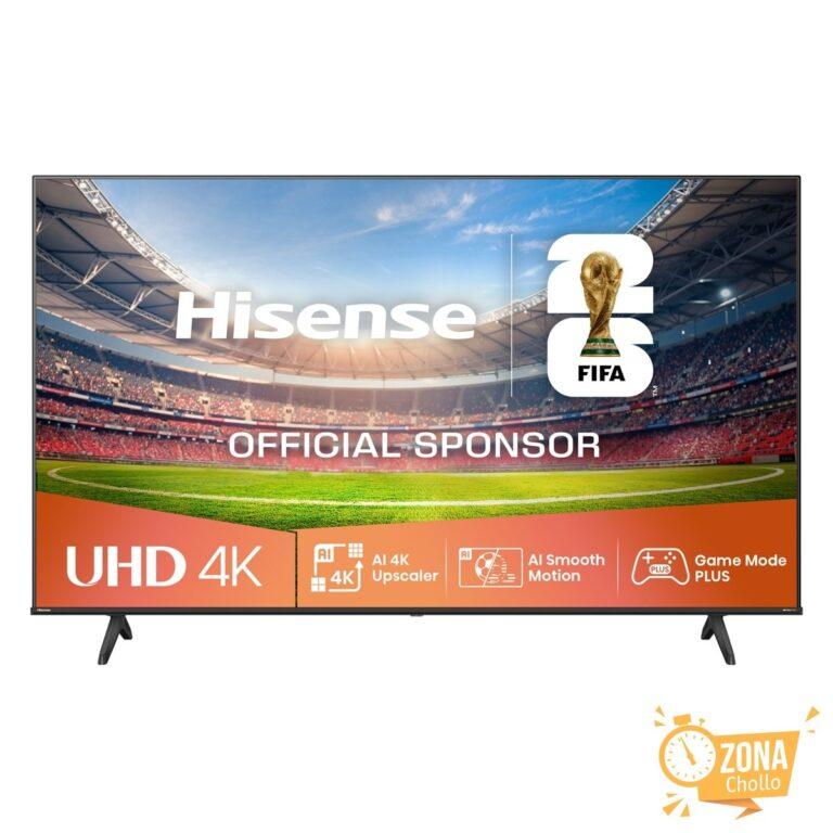 TV LED 109 cm (43″) Hisense 43A6Q, UHD 4K, Smart TV (Reacondicionado… — 129 € -50%