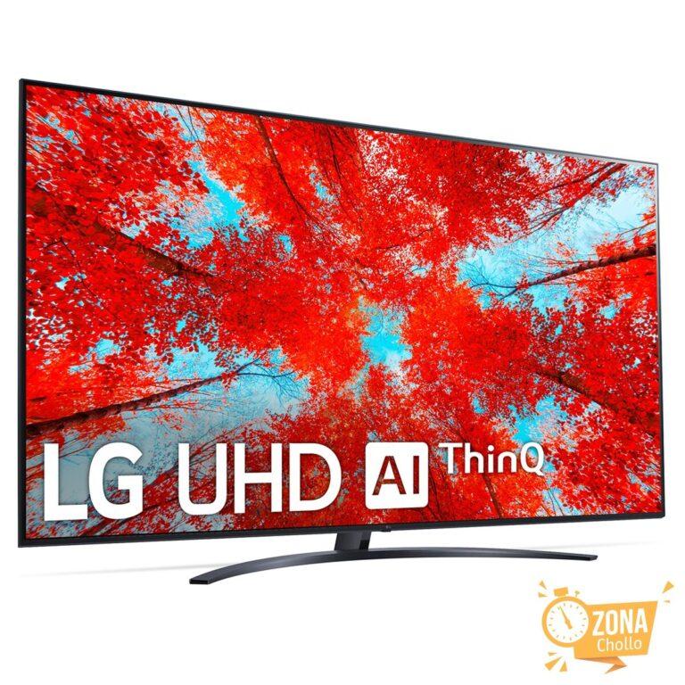 TV LED 189 cm (75») LG 75UQ91006LA 4K SmartTV WebOS 22, HDR10, HLG… — 399 € -60%