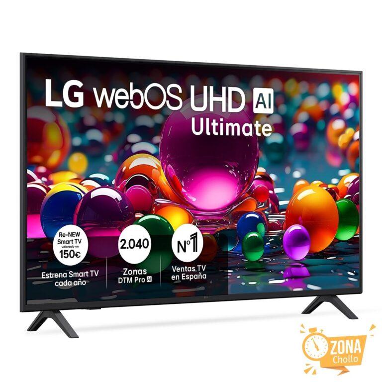 TV LED 126cm (50″) LG UHD Ultimate AI 50UA75006LA, 4K Smart TV… — 228,65 € -50%
