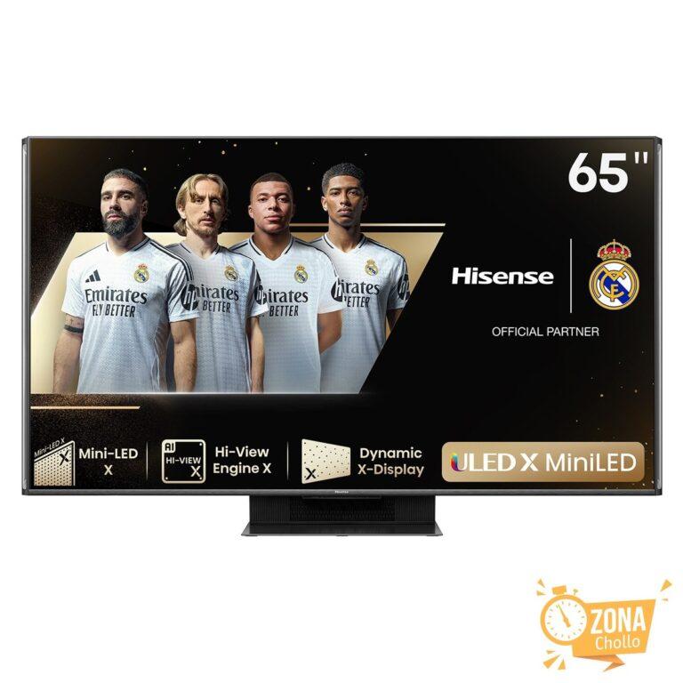 TV Mini LED 165,1 cm (65″) Hisense 65UXKQ UHD 4K, Smart TV… — 279 € -74%