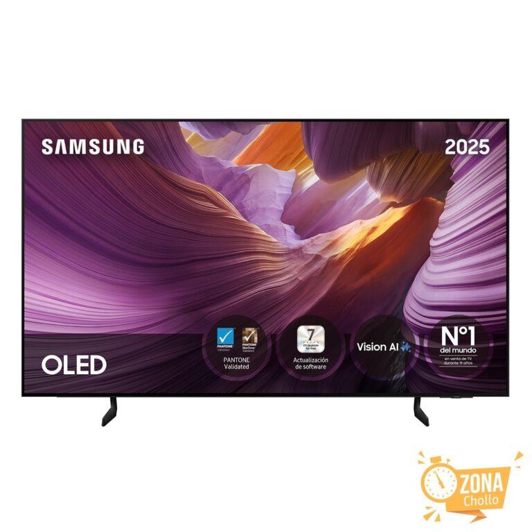 TV OLED 139cm (55″) Samsung TQ55S85FAUXXC 4K Vision AI PANTONE Smart… — 449 € -50%