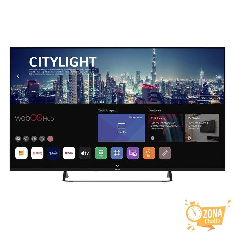 TV QLED 127cm (50″) Inves LED-50QLEDWBS, UHD 4K, Smart TV webOS… — 139 € -60%