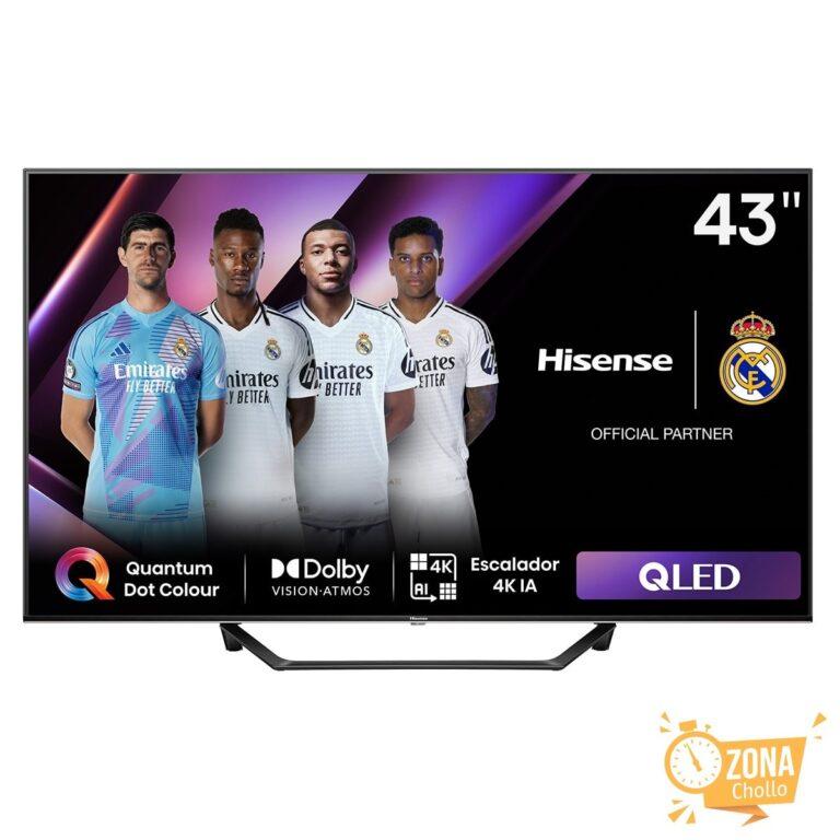 TV QLED 109cm (43″) Hisense 43A7NQ UHD 4K Smart TV (Reacondicionado… — 149 € -51%