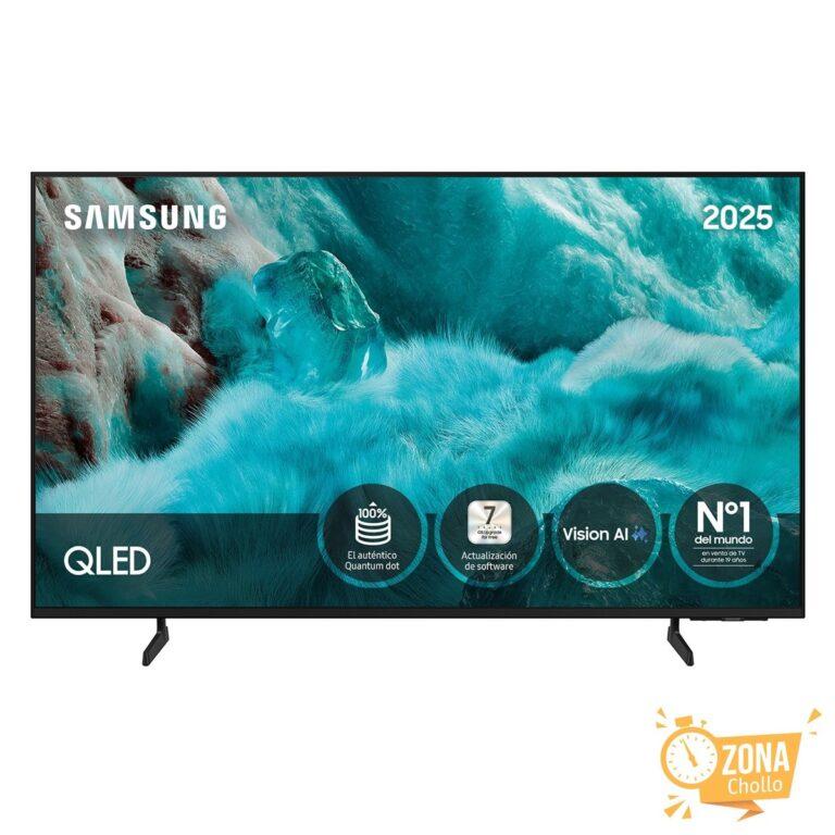 TV QLED 108cm (43″) Samsung TQ43Q7FAAUXXC 4K Vision AI Quantum dot… — 189 € -50%