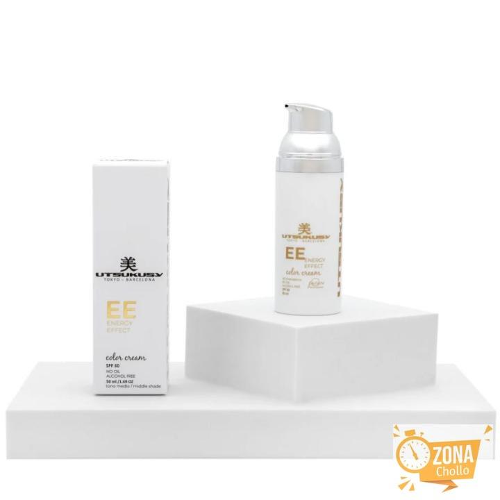 UTSUKUSY – EE ENERGY EFFECT CREMA CON COLOR SPF50 — 34.45 €