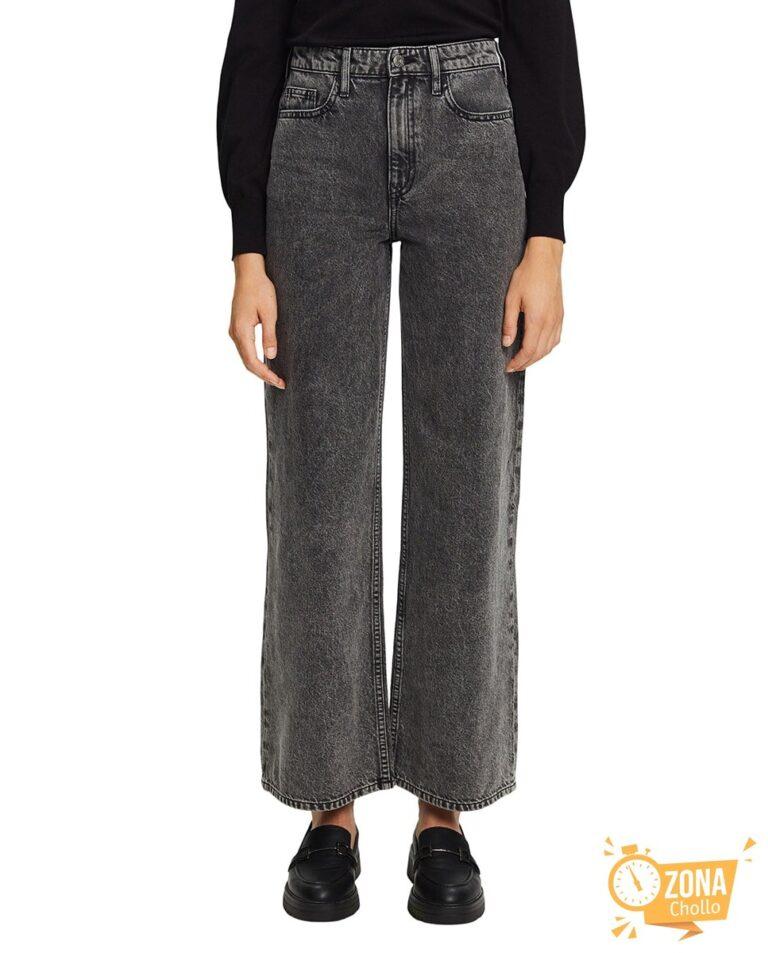 Vaqueros de mujer 5 bolsillos wide leg — 13,00€ € -81%