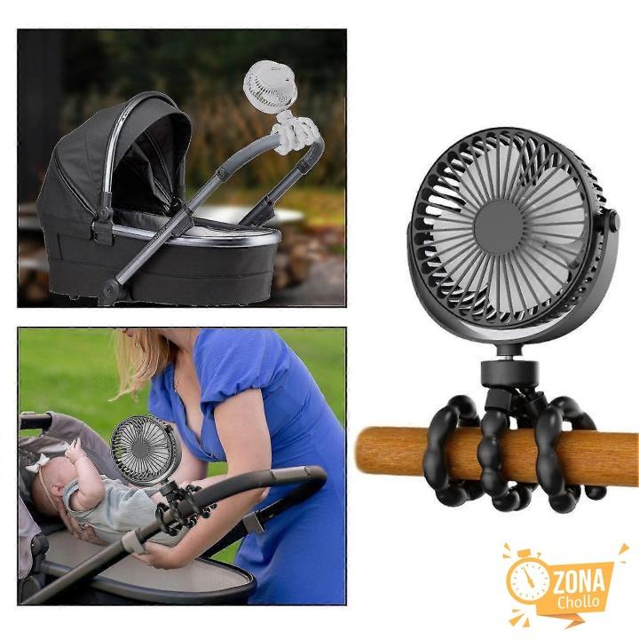 Ventilador portátil para cochecito con ventilador personal desmontable — 24.94 €