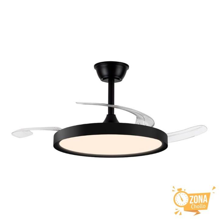 Ventilador de techo led 3cct aspas retráctiles polaris 43w 4430 lm… — 102.09 €