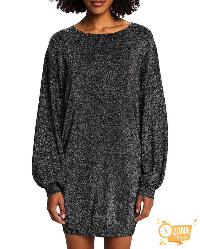 Vestido sudadera corto lurex — 15,00€ € -81%