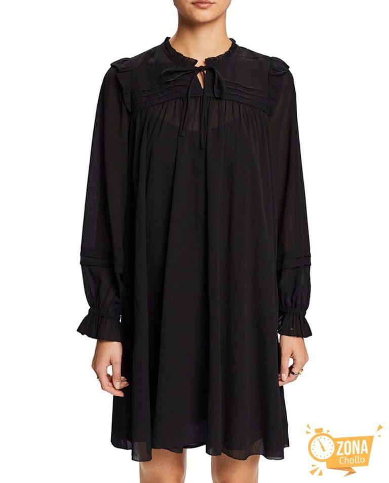 Vestido corto chifón lazada — 15,00€ € -81%