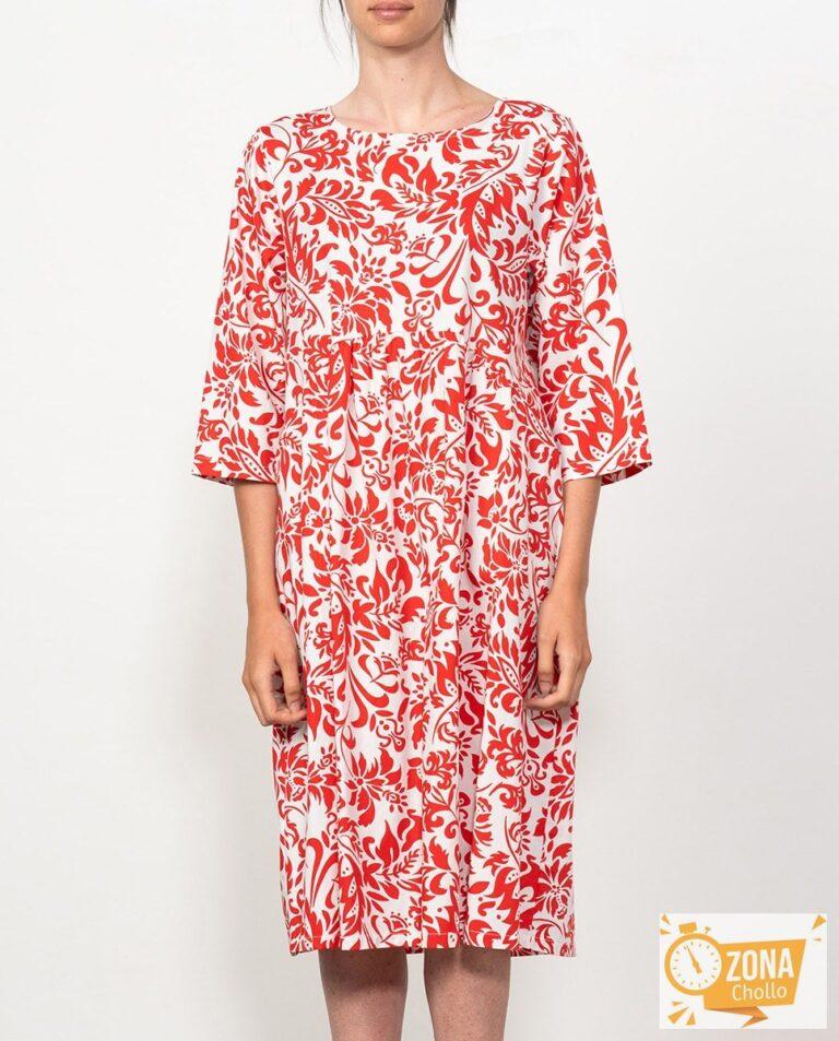 Vestido estampado de mujer — 24,00€ € -80%
