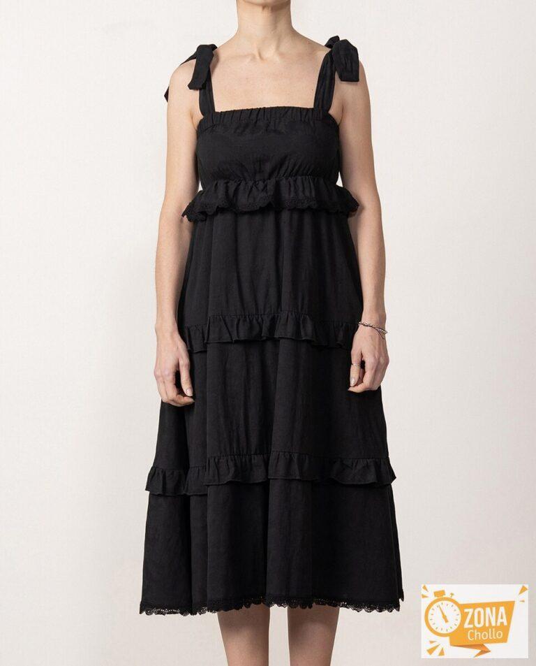 Vestido de tirantes de mujer — 24,00€ € -80%