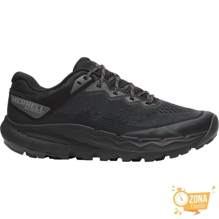 Zapatillas de senderismo de hombre NOVA 4 WP Marrell Negro · El… — 15 € -90%