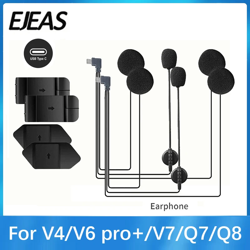 AURICULARES ORIGINALES PARA CASCO DE MOTOCICLETA EJEAS V4PLUS /V6 PRO